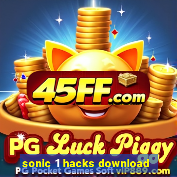 sonic 1 hacks download